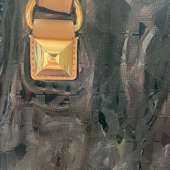 Michael Kors Black and Brown Satchel - Picture 11 of 12